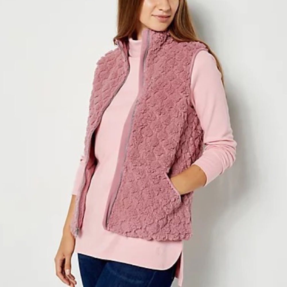 Cuddl Duds Quilted Cozy Vest